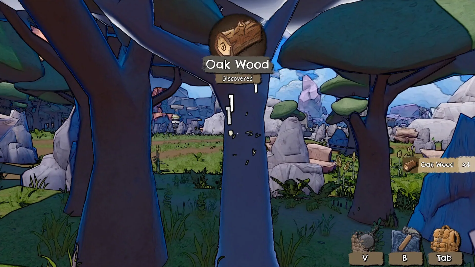Official Nightwater resource gathering screenshot